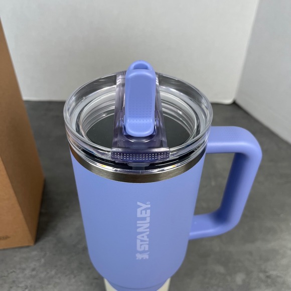 NEW Stanley Quencher Tumbler 40oz Hydrangea Purple Insulated Cup Handle & Straw - Picture 11 of 14